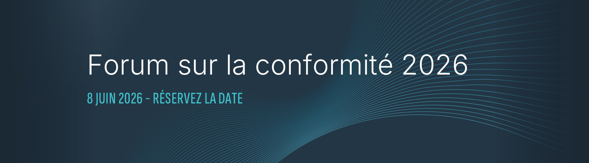 Forum sur la conformité 2026